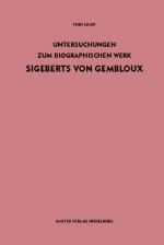 Cover-Bild Untersuchungen zum biographischen Werk Sigeberts von Gembloux