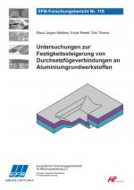 Cover-Bild Untersuchungen zur Festigkeitssteigerung von Durchsetzfügeverbindungen an Aluminiumgrundwerkstoffen
