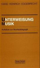 Cover-Bild Unterweisung Musik