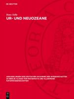 Cover-Bild Ur- und Neuozeane