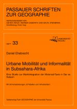 Cover-Bild Urbane Mobilität und Informalität in Subsahra-Afrika