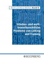 Cover-Bild Urheber- und wettbewerbsrechtliche Probleme von Linking und Framing