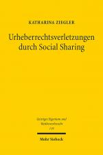 Cover-Bild Urheberrechtsverletzungen durch Social Sharing