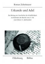 Cover-Bild Urkunde und Adel