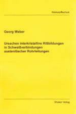 Cover-Bild Ursachen interkristalliner Rißbildung in Schweißverbindungen austenitischer Rohrleitungen