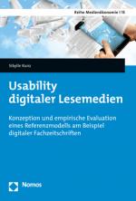 Cover-Bild Usability digitaler Lesemedien