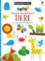 Cover-Bild Usborne Minis - Sticker-Kreativbuch: Tiere