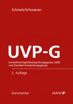 Cover-Bild UVP-Gesetz Umweltverträglichkeitsprüfungsgesetz 2000