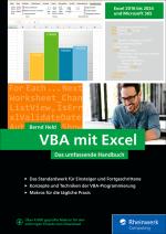 Cover-Bild VBA mit Excel