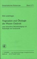 Cover-Bild Vegetation und Ökologie der Moore Osttirols unter besonderer Berücksichtigung von Hydrologie und Syndynamik