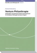 Cover-Bild Venture Philanthropie