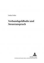 Cover-Bild Verbandsgeldbuße und Steueranspruch