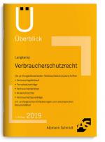 Cover-Bild Verbraucherschutzrecht