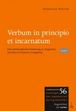 Cover-Bild Verbum in principio et incarnatum.