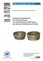 Cover-Bild Verfahrenskombination für die Herstellung von zylindrischen Hohlkörpern aus ebenen Dickblechzuschnitten