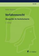 Cover-Bild Verfahrensrecht