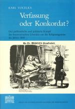 Cover-Bild Verfassung oder Konkordat?