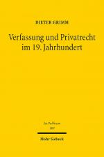 Cover-Bild Verfassung und Privatrecht im 19. Jahrhundert