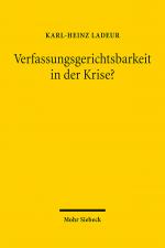 Cover-Bild Verfassungsgerichtsbarkeit in der Krise?