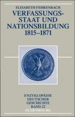 Cover-Bild Verfassungsstaat und Nationsbildung 1815-1871