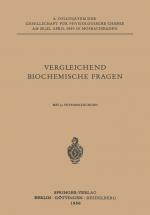 Cover-Bild Vergleichende Biochemische Fragen