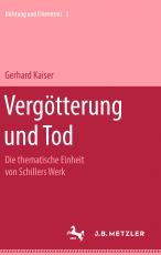 Cover-Bild Vergötterung und Tod