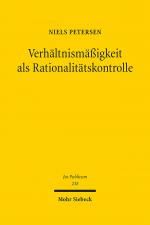 Cover-Bild Verhältnismäßigkeit als Rationalitätskontrolle