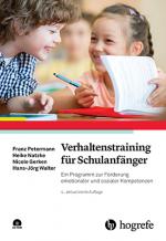 Cover-Bild Verhaltenstraining für Schulanfänger