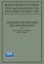 Cover-Bild Verkehr und Betrieb der Eisenbahnen