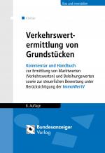 Cover-Bild Verkehrswertermittlung von Grundstücken