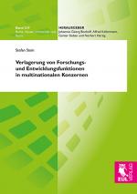 Cover-Bild Verlagerung von Forschungs- und Entwicklungsfunktionen in multinationalen Konzernen
