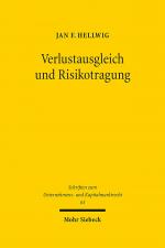 Cover-Bild Verlustausgleich und Risikotragung