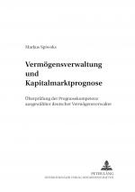 Cover-Bild Vermögensverwaltung und Kapitalmarktprognose