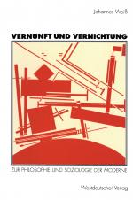 Cover-Bild Vernunft und Vernichtung