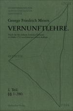 Cover-Bild Vernunftlehre