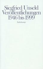 Cover-Bild Veröffentlichungen 1946–1999