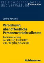 Cover-Bild Verordnung über öffentliche Personenverkehrsdienste