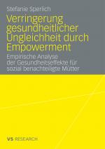 Cover-Bild Verringerung gesundheitlicher Ungleichheit durch Empowerment