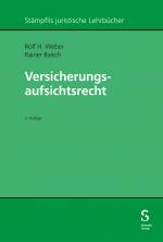 Cover-Bild Versicherungsaufsichtsrecht