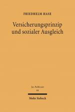 Cover-Bild Versicherungsprinzip und sozialer Ausgleich