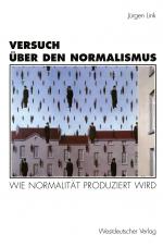 Cover-Bild Versuch über den Normalismus