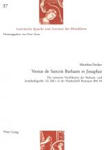 Cover-Bild Versus de Sanctis Barlaam et Josaphat