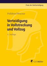 Cover-Bild Verteidigung in Vollstreckung und Vollzug