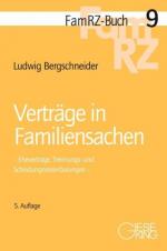 Cover-Bild Verträge in Familiensachen