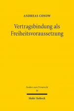 Cover-Bild Vertragsbindung als Freiheitsvoraussetzung