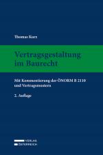 Cover-Bild Vertragsgestaltung im Baurecht