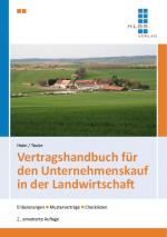 Cover-Bild Vertragshandbuch für den Unternehmenskauf in der Landwirtschaft