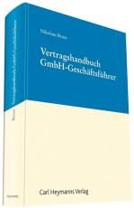 Cover-Bild Vertragshandbuch GmbH-Geschäftsführer