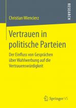 Cover-Bild Vertrauen in politische Parteien