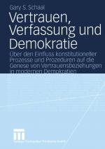 Cover-Bild Vertrauen, Verfassung und Demokratie